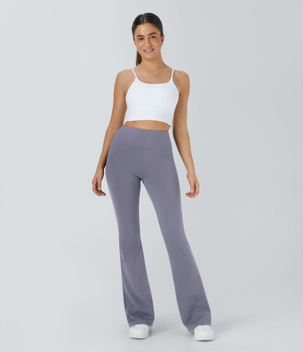 Legging yoga évasé taille haute DayStretch avec poches