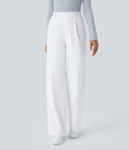Pantalon tailleur Halara Flex™ DayStretch coupe droite taille haute avec poches