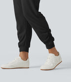 Pantalon de jogging de yoga Halara UltraSculpt™ taille haute, à cordon de serrage et fronces, avec poches
