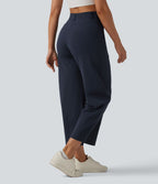 Pantalon barrel DayStretch taille haute avec poches