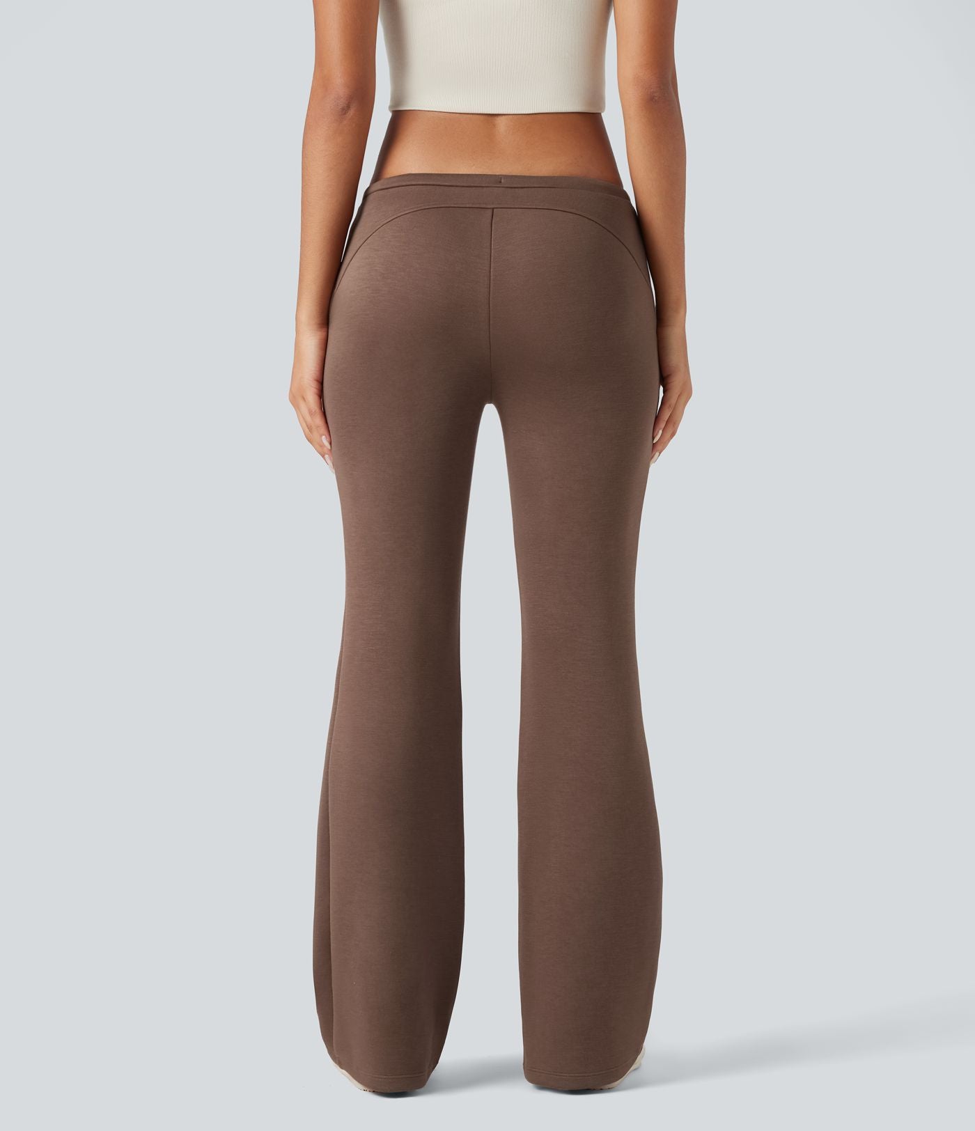 Pantalon décontracté SpacerTek™ taille basse, coupe évasée, avec cordon de serrage et poches