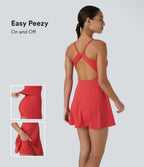 Robe Active Dos Nu Bretelle Réglable Poches 2 en1 - Édition Easy Peezy