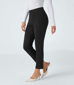 Pantalon tailleur ajusté taille haute Halara Flex™ avec poches