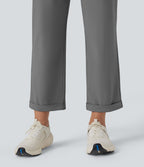 Pantalon yoga fuselé taille haute avec poches