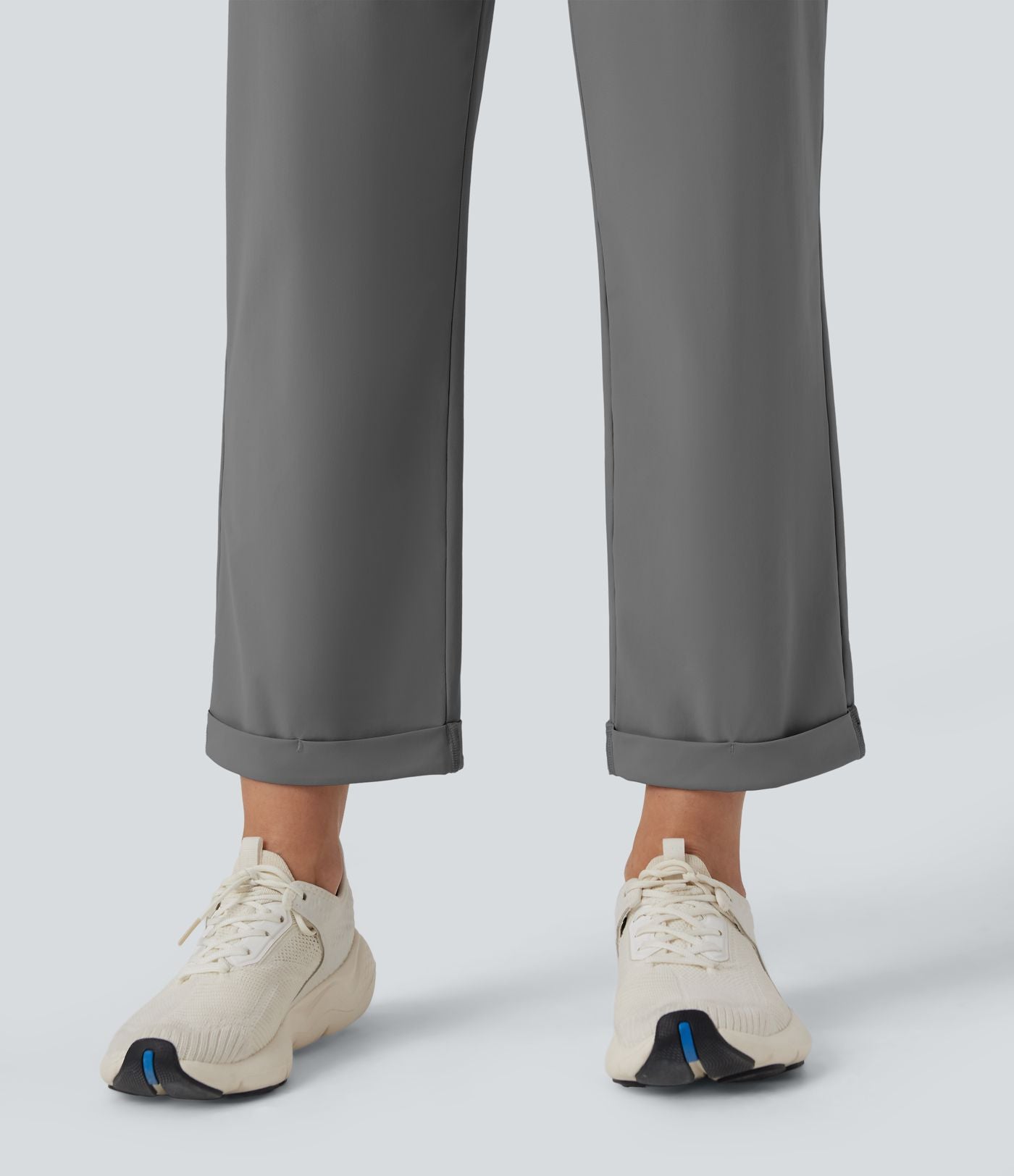 Pantalon yoga fuselé taille haute avec poches
