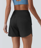 Short de running SoftlyZero™ Airy 2-en-1 taille haute effet frais InstantCool avec cordon de serrage et poches
