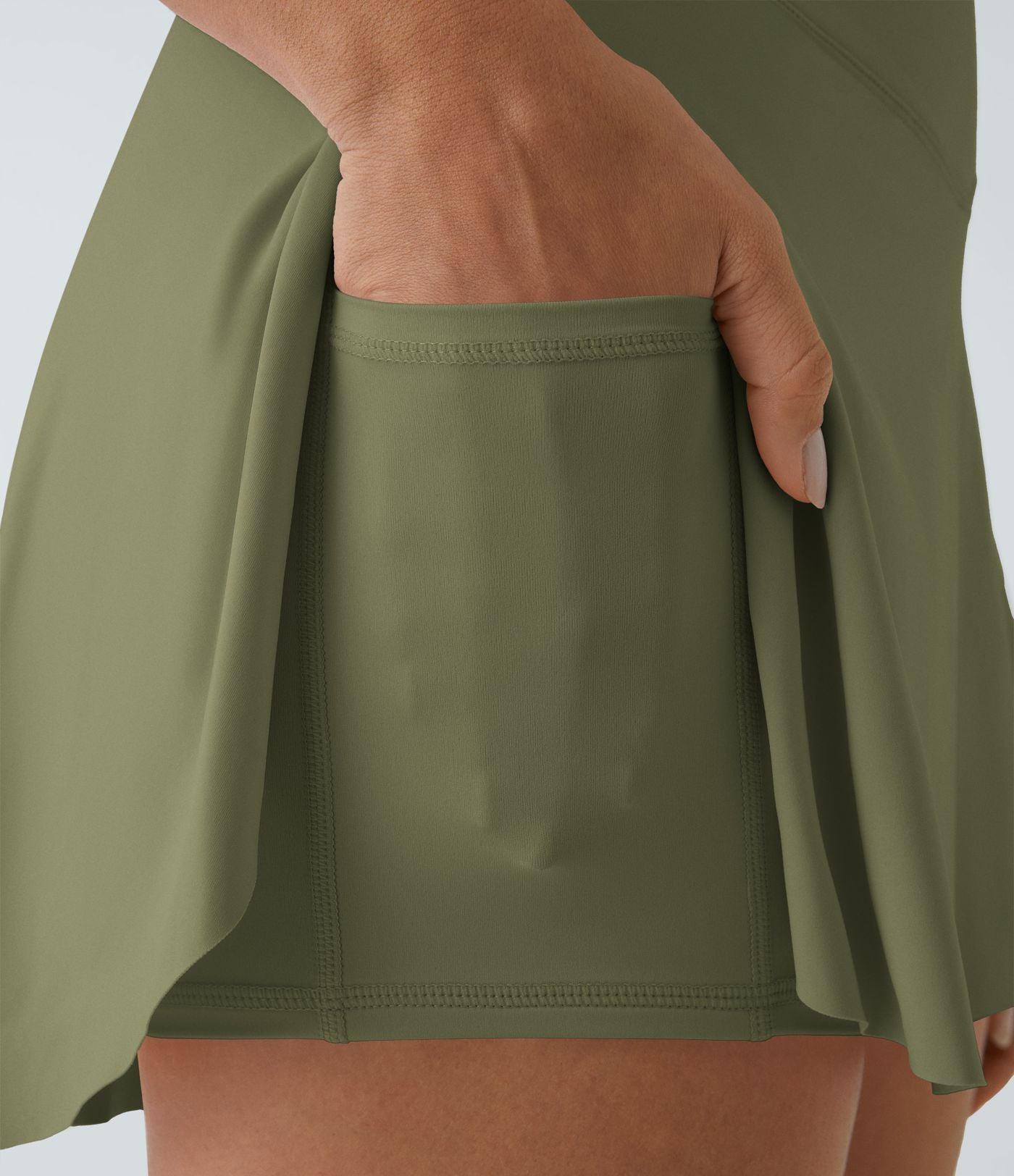 Jupe de tennis SoftlyZero™ Airy 2-en-1 avec poches latérales croisées effet frais InstantCool, Lucid, longueur allongée