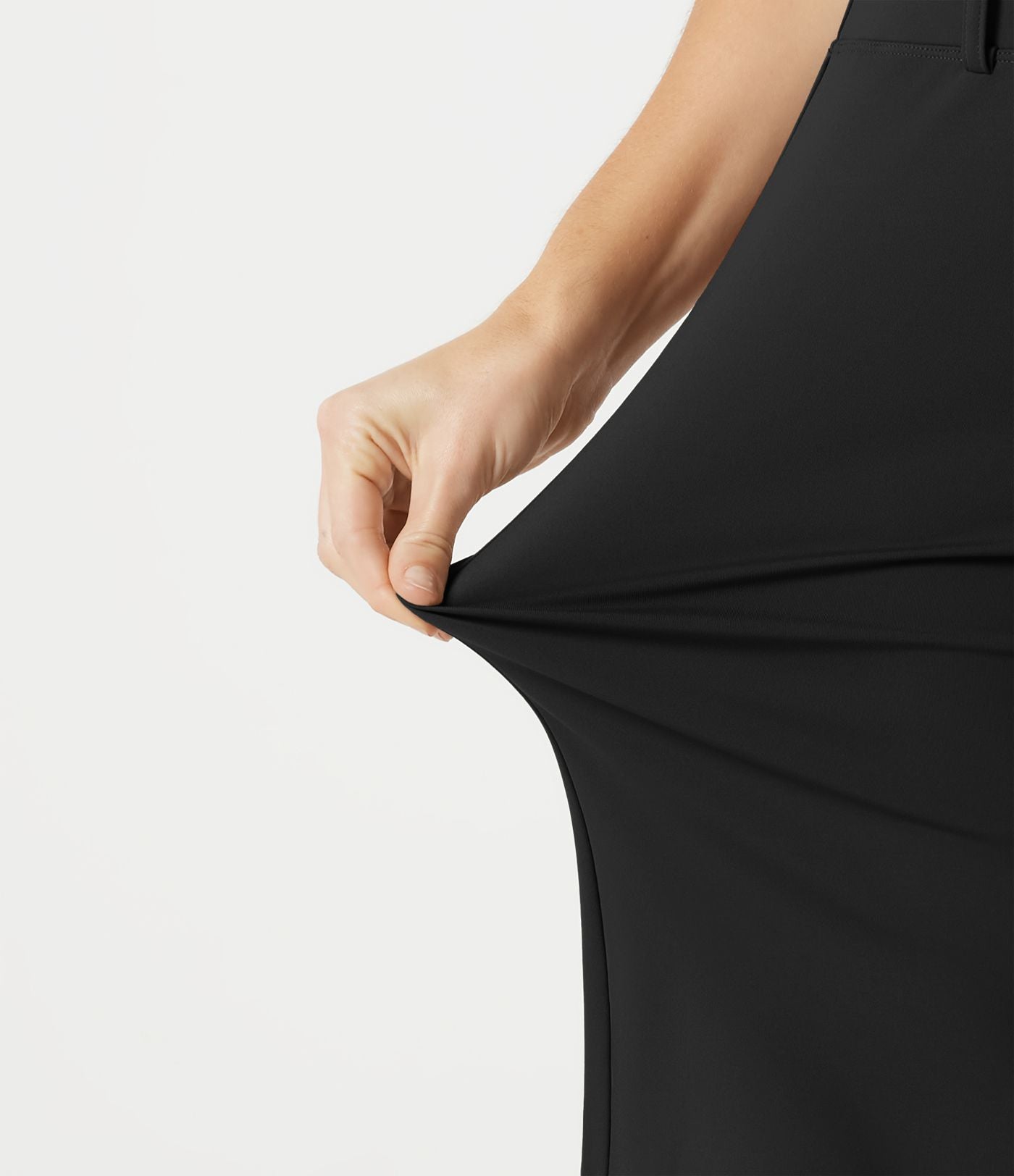 Short tailleur ample DayStretch taille haute à poches