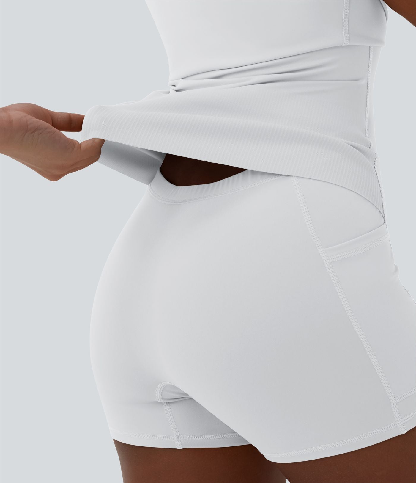 Robe sport SoftlyZero™ Plush ventre plat avec poches – Édition Easy Peasy