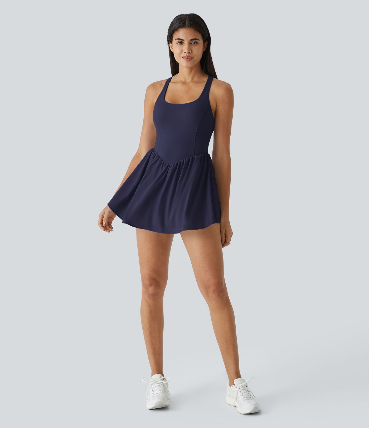 Robe de sport mini 2-en-1 Breezeful™ corset fluide séchage rapide avec poche padel/pickleball A-C