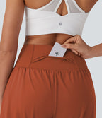 Short de yoga SoftlyZero™ Airy 2-en-1 taille très haute avec poches et effet frais InstantCool 17,5 cm