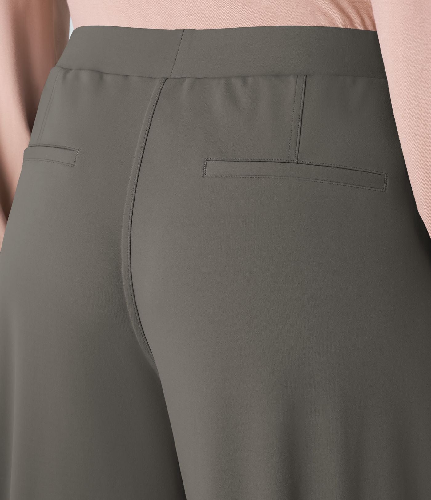 Pantalon de travail grande taille coupe droite taille haute Halara Flex™ DayStretch avec poches