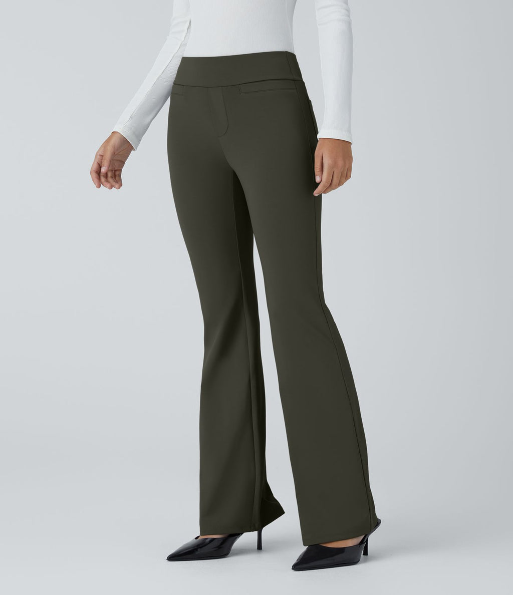 Pantalon tailleur taille moyenne Halara Flex™ avec poches