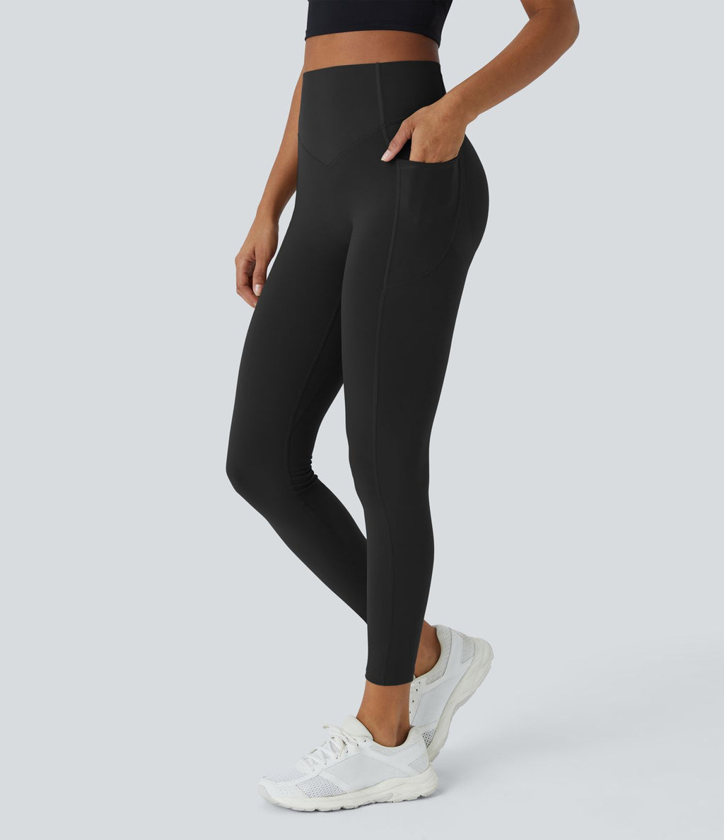 Legging de yoga gainant taille haute avec poches Halara UltraSculpt™