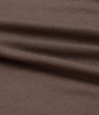 T-shirt décontracté asymétrique en mélange de laine à une épaule et manches longues