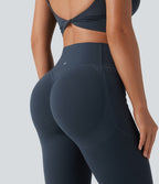 Halara UltraSculpt™ Legging yoga évasé gainant push-up taille haute à fronces avec poches