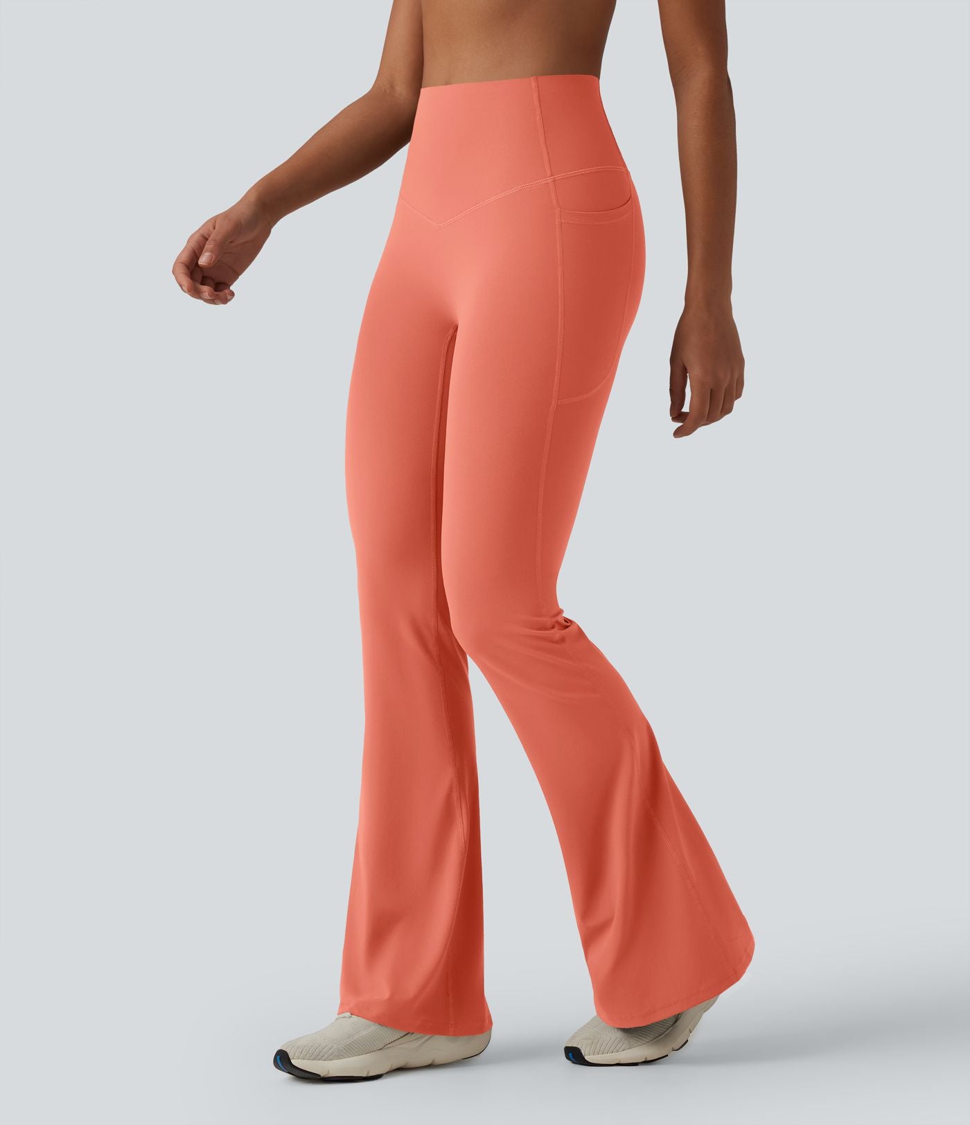 Halara UltraSculpt™ Legging de yoga évasé gainant taille haute avec poches