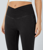 Halara Flex™ Jegging Travail Tricoté Extensible Lavé Poche Latérale Croisée