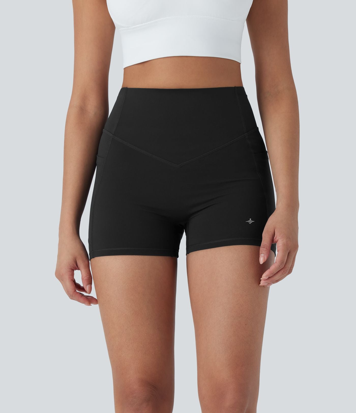 Jogging gainant taille haute avec cordon de serrage intérieur et séchage rapide avec poches Breezeful™