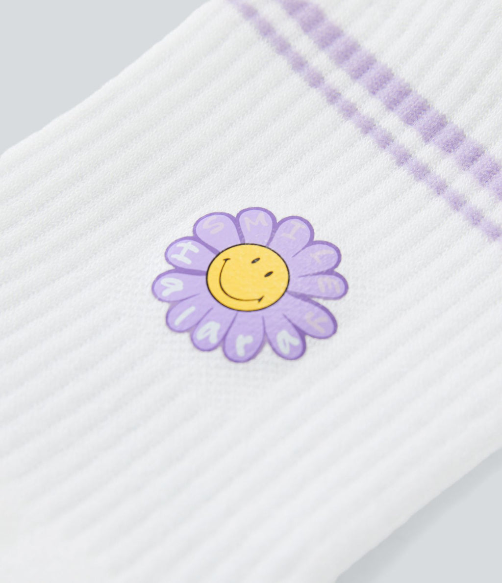 Halara X Smiley® Chaussettes mi-mollet