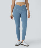 Halara Flex™ Jegging Travail Tricoté Extensible Lavé Poche Latérale Croisée
