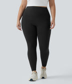 Halara UltraSculpt™ Legging yoga grande taille froncé taille haute gainant et sculptant avec poches