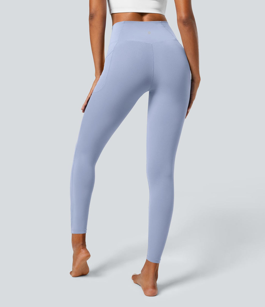 Softlyzero™ Legging Unis Poches Croisées