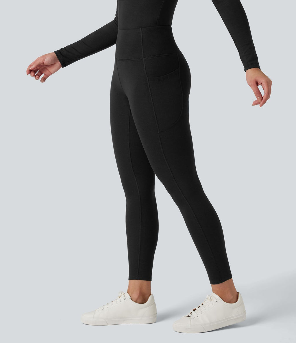 Legging chauffant taille haute Halara HeatCore avec poches