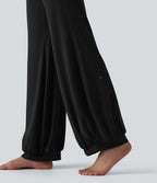 Pantalon de danse SoftlyZero™ taille haute à cordon de serrage et poches - Protection solaire UPF50+