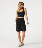Short tailleur taille haute DayStretch avec poches