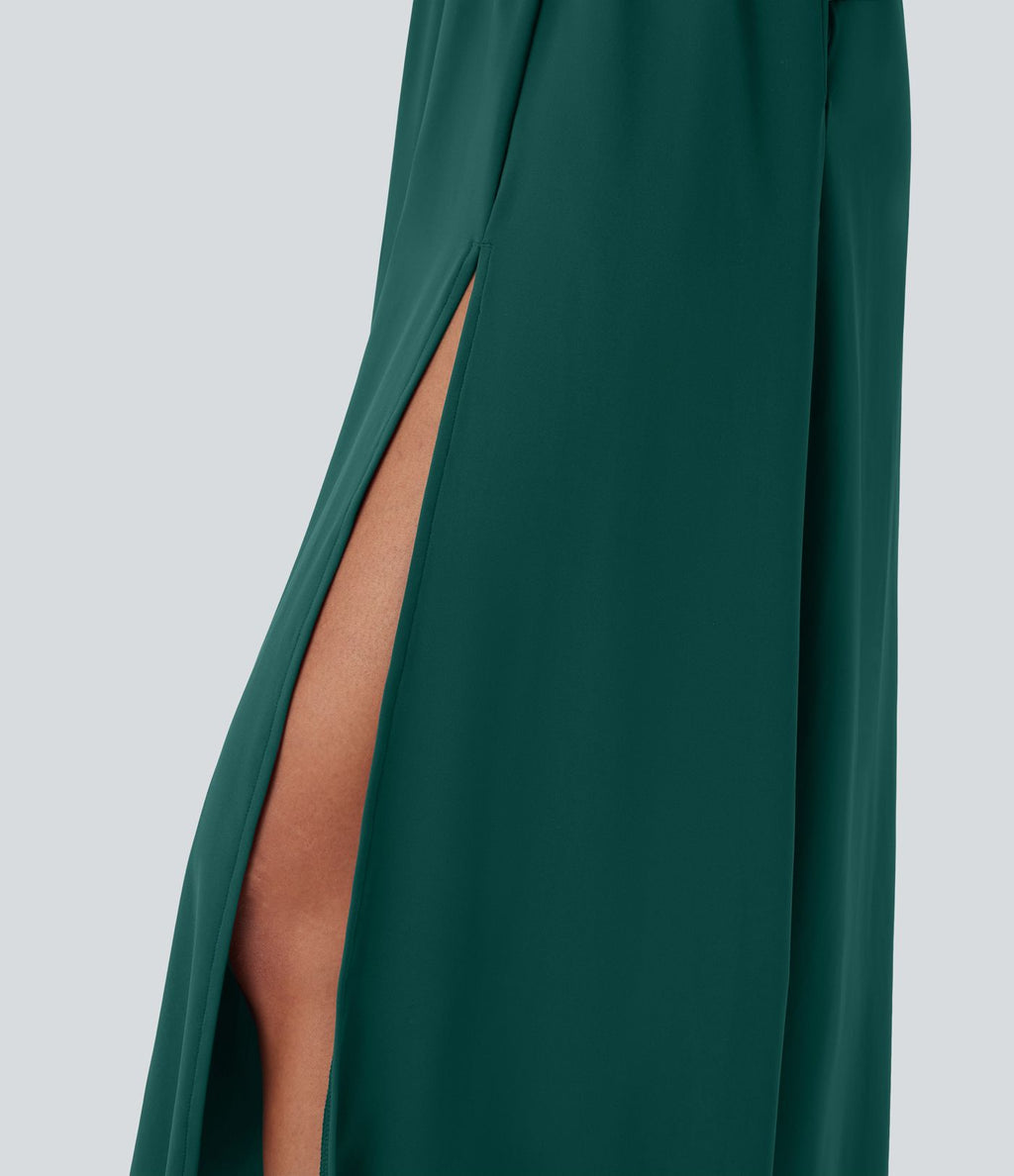 Robe caraco décontractée SoftlyZero™ Airy dos nageur effet frais InstantCool avec poches, bonnets E-G