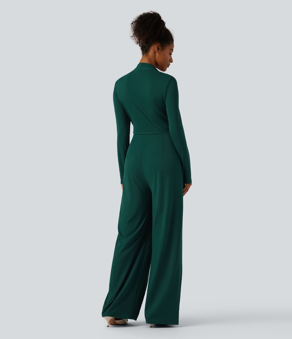 Combinaison large à manches longues avec brassière intégrée et poches - Édition Easy Peasy - Bonnets DD-F