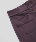 Pantalon taille haute coupe droite DayStretch avec poches