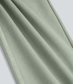 Pantalon large taille haute avec cordon de serrage et poches