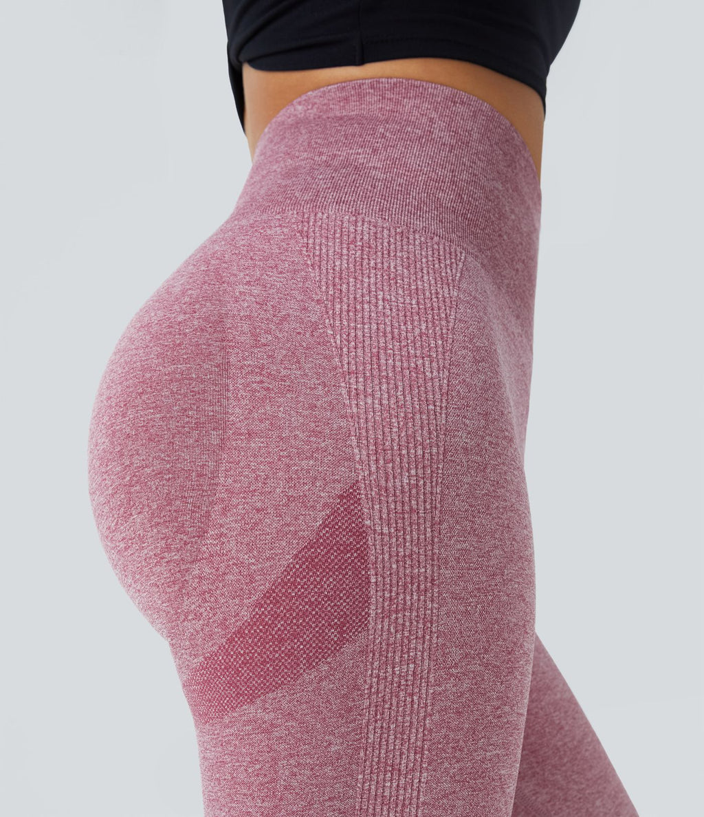 Legging push-up taille haute froncé sans couture OneForm Seamless Flow