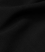Jupe Casual Évasée Fluide 2 en 1 en Maille Contrastée Taille Haute Cordon de Serrage Poche Latérale