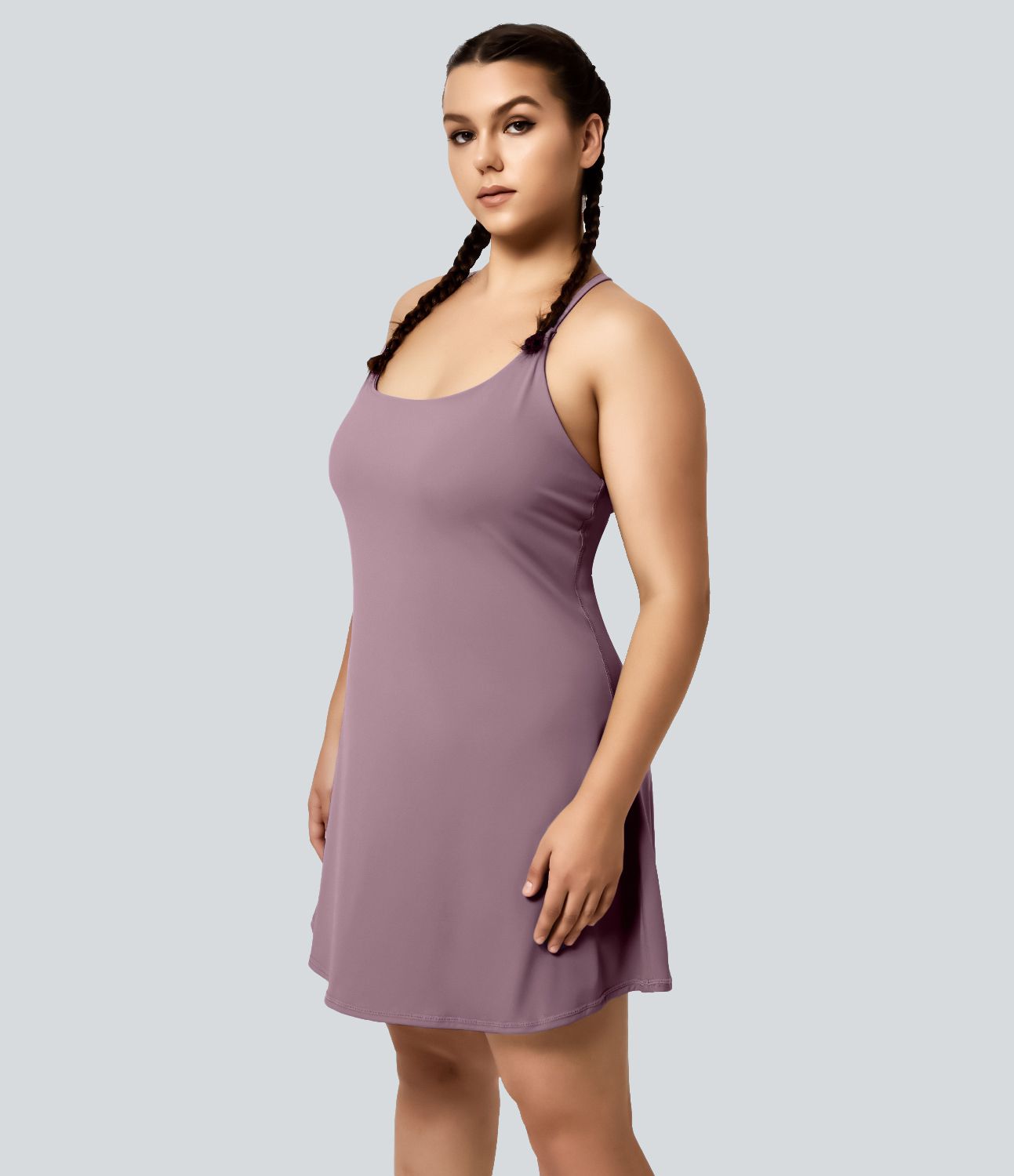 Softlyzero™ Airy Mini Everyday Robe-Euphoria Air Aérée 2 En 1 Dos Nu Avec Poche Latérale Cool Touch Grande Taille