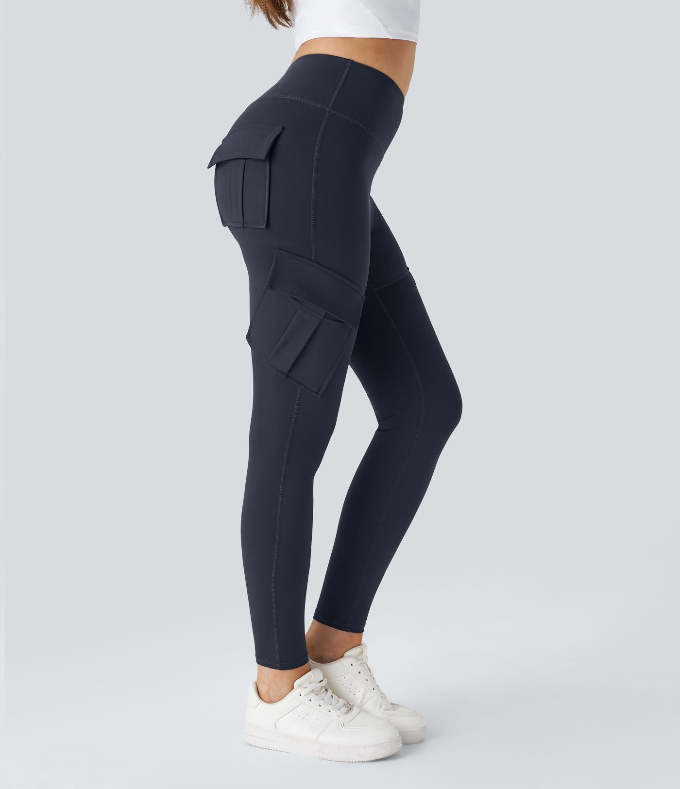 Legging yoga ajusté cargo taille haute DayStretch avec poches
