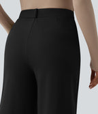 Pantalon tailleur Halara Flex™ DayStretch large taille haute avec poches