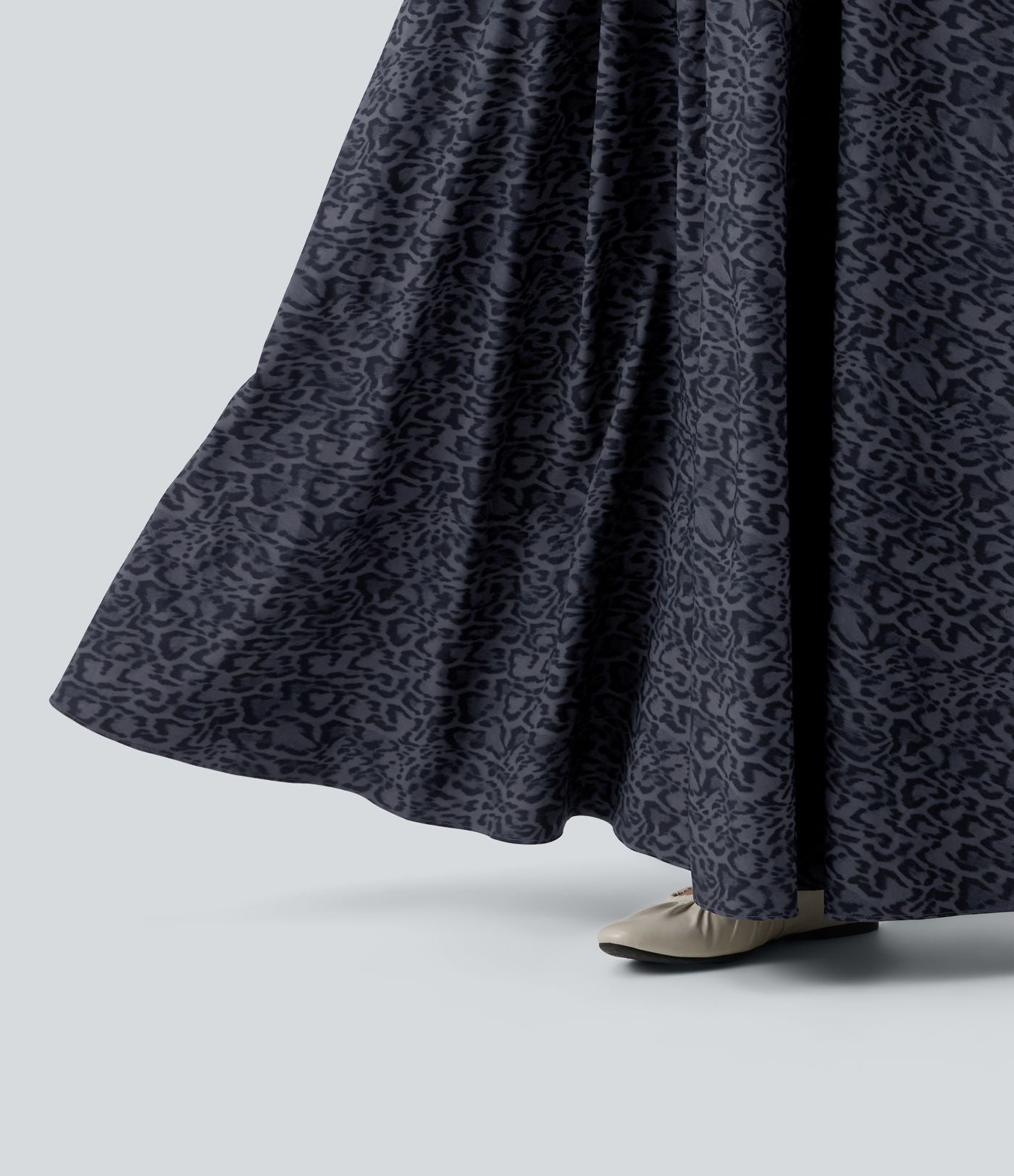 Robe longue fluide décontractée à bretelles avec poches