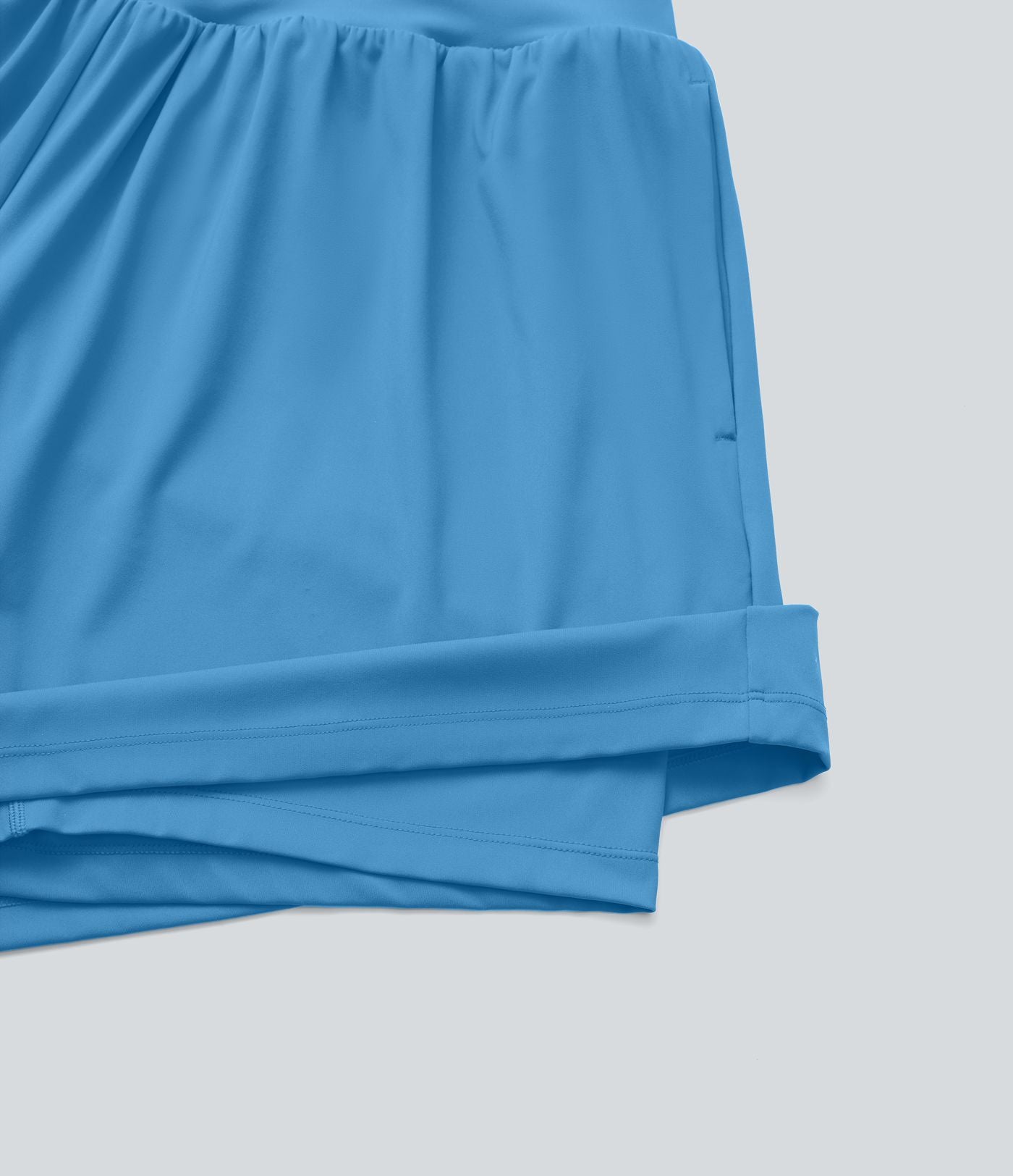 Short tailleur 2-en-1 Cool Touch yoga taille très haute Softlyzero™ Airy grande taille 17,5 cm avec poches