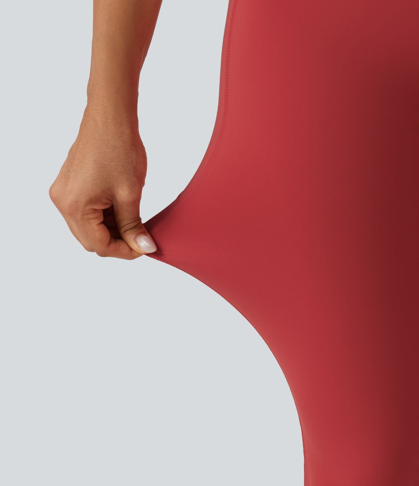 Halara UltraSculpt™ Legging évasé de yoga taille haute en V avec dentelle contrastée et poches