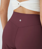 Pantalon yoga large croisé avec ourlet et poches DayStretch - Smile