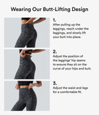 Legging corsaire d'entraînement taille haute gainant effet push-up imprimé léopard Halara UltraSculpt™ avec poches
