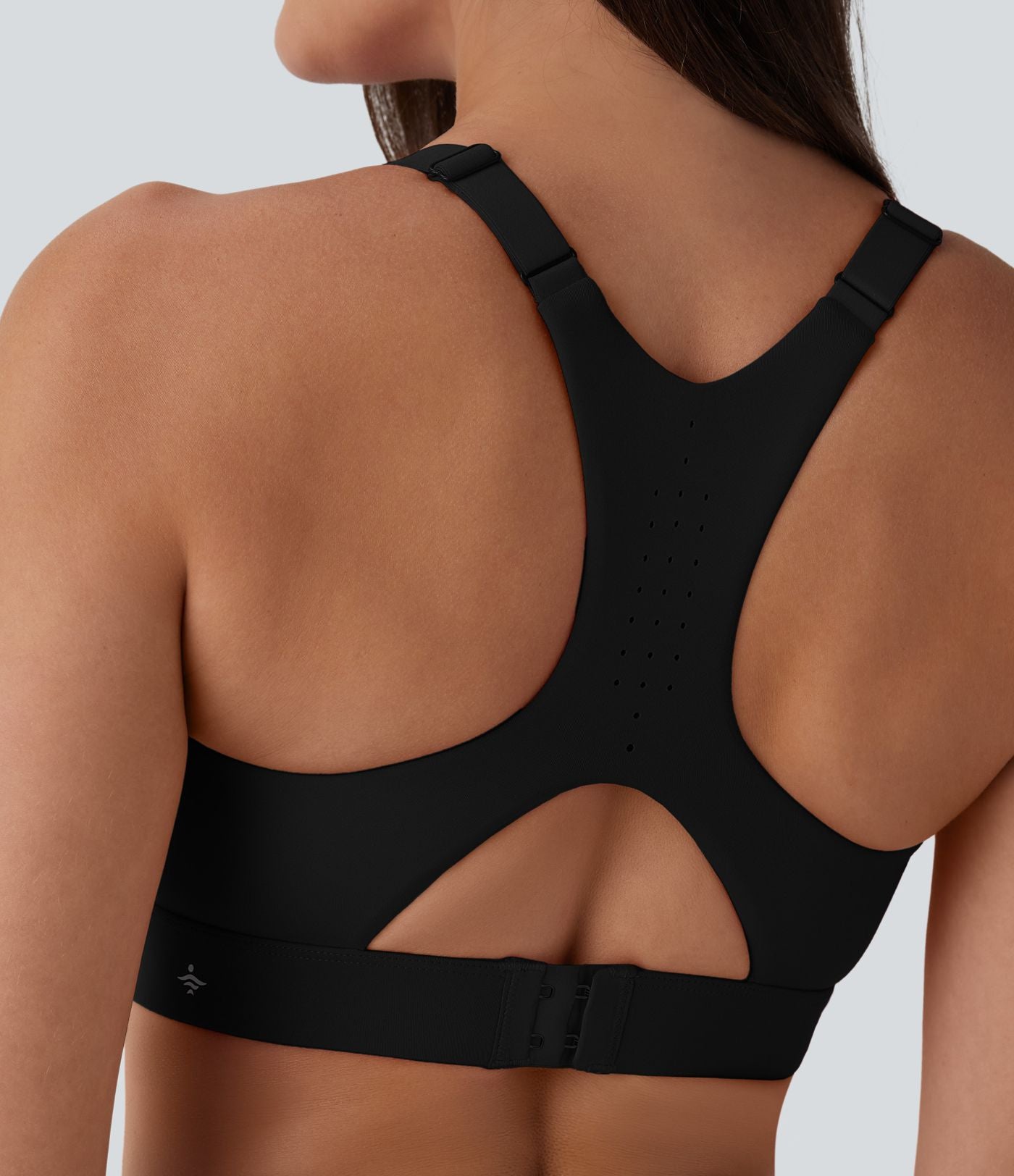 Brassière de sport entraînement SpeedWave™ soutien intermédiaire coques moulées perforé crochet réglable séchage rapide bonnets A-D