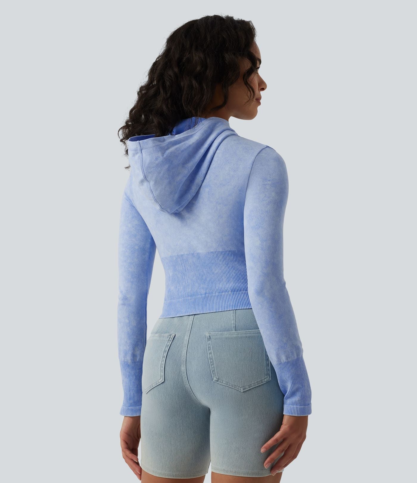 Sweat casual à capuche OneForm sans couture Flow manches longues