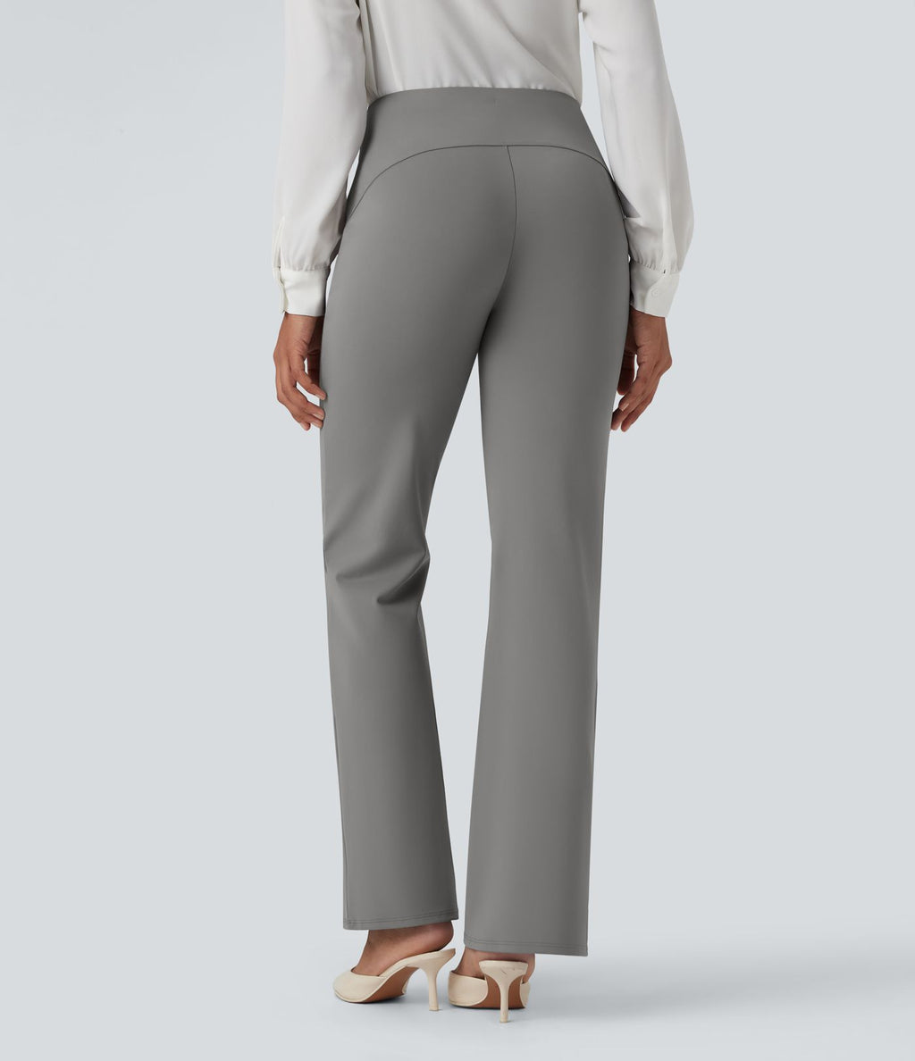 Pantalon tailleur bootcut taille haute Halara Flex™ DayStretch avec poches
