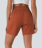 Short de yoga SoftlyZero™ Airy 2-en-1 taille très haute avec poches et effet frais InstantCool 17,5 cm