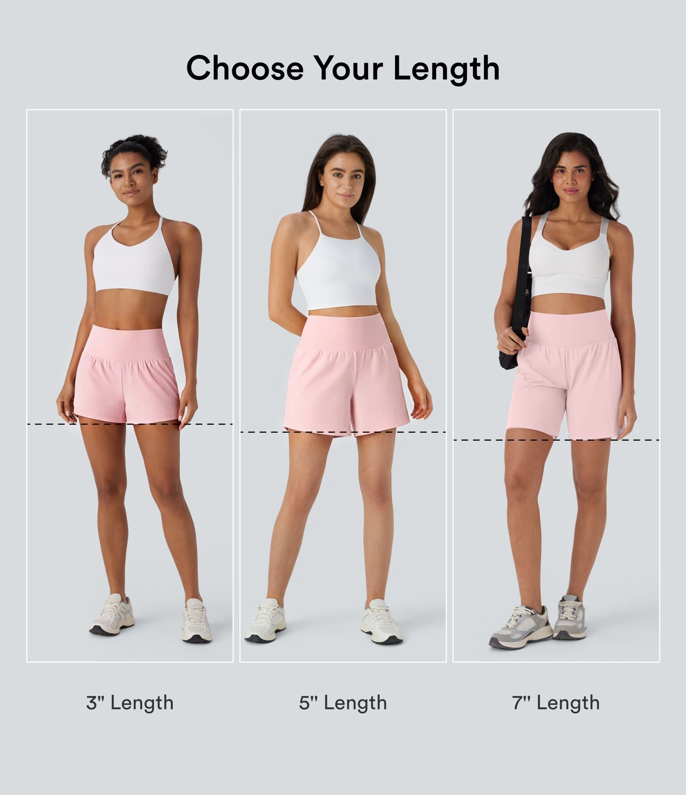 Short de yoga SoftlyZero™ Airy 2-en-1 taille très haute avec poches et effet frais InstantCool 17,5 cm