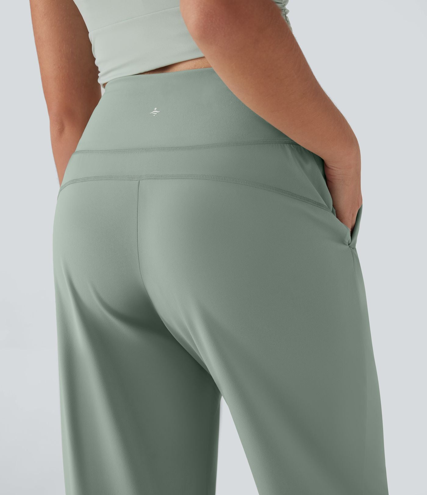 Pantalon de yoga Halara UltraSculpt™ taille haute avec cordon de serrage et poches